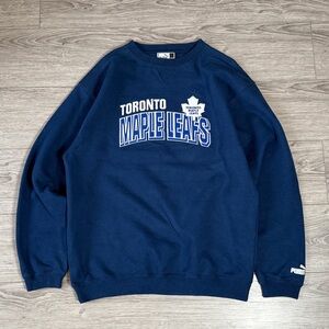 Toronto Maple Leafs vintage puma sweatshirt Size M medium crewneck